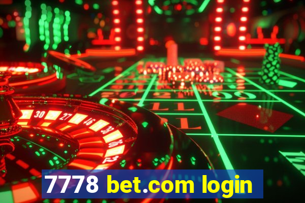 7778 bet.com login