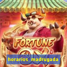 horarios madrugada fortune tiger