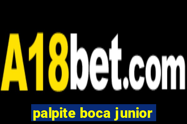 palpite boca junior