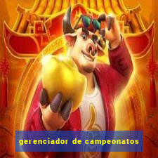 gerenciador de campeonatos