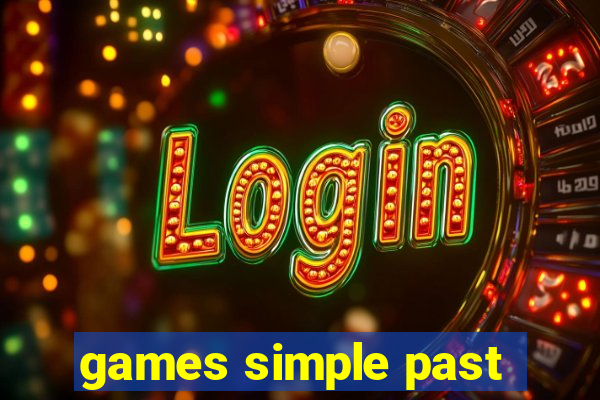 games simple past