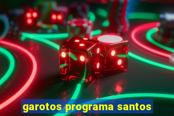 garotos programa santos