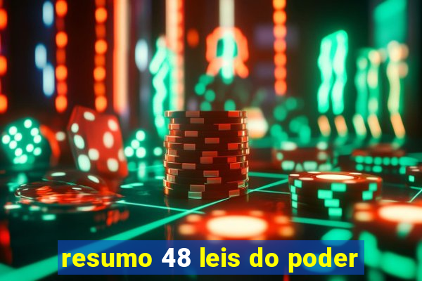 resumo 48 leis do poder