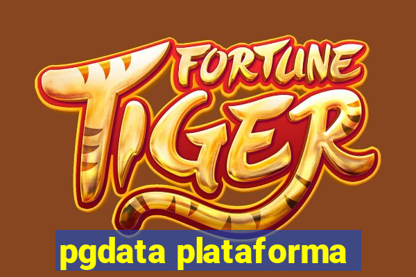 pgdata plataforma