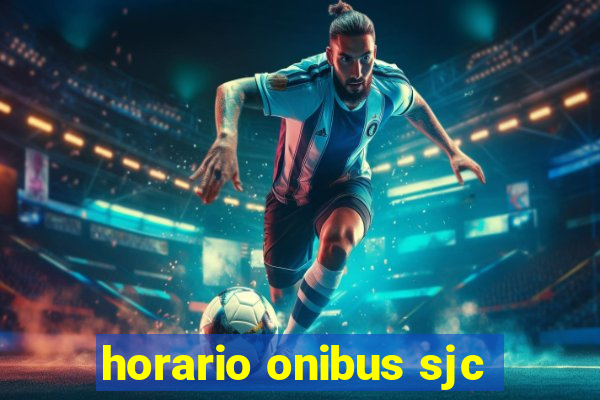 horario onibus sjc