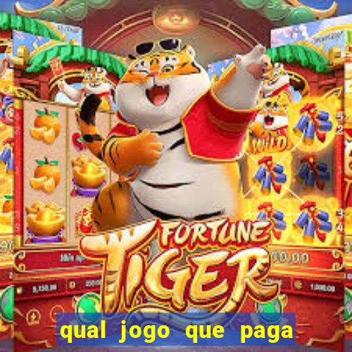 qual jogo que paga dinheiro de verdade pelo pix