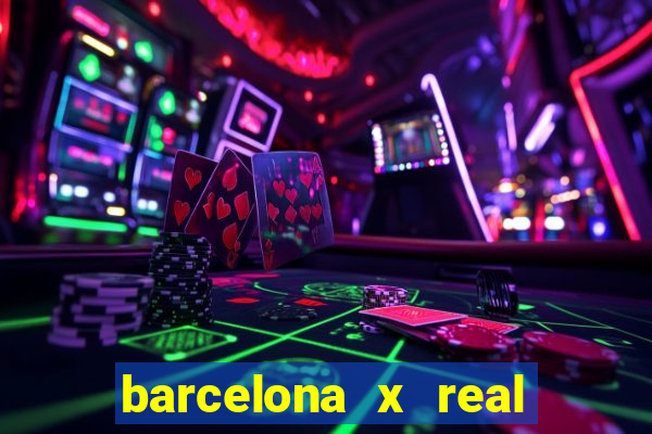 barcelona x real madrid multicanais