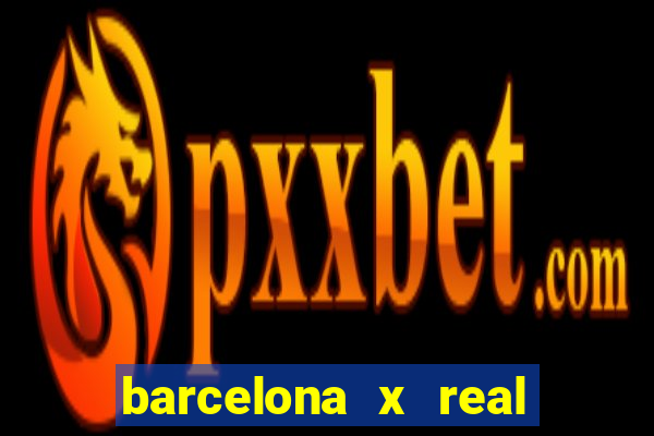 barcelona x real madrid multicanais