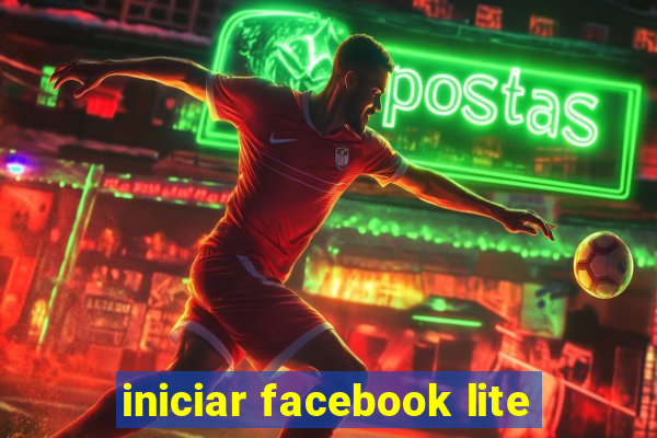 iniciar facebook lite