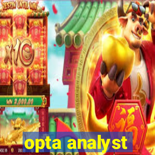 opta analyst