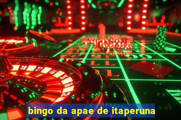 bingo da apae de itaperuna