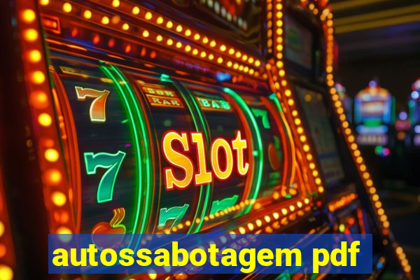 autossabotagem pdf