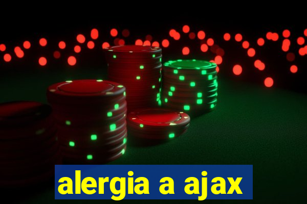 alergia a ajax