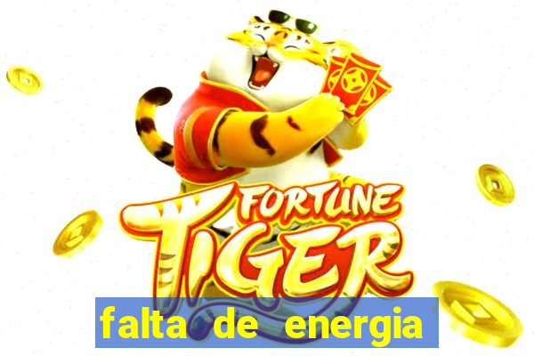 falta de energia em caucaia