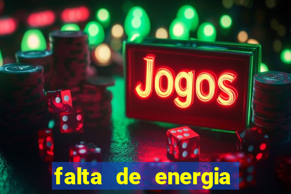 falta de energia em caucaia