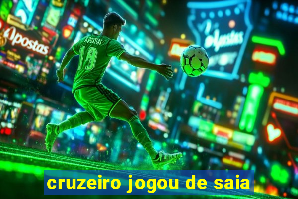 cruzeiro jogou de saia