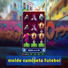 molde camiseta futebol