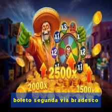 boleto segunda via bradesco