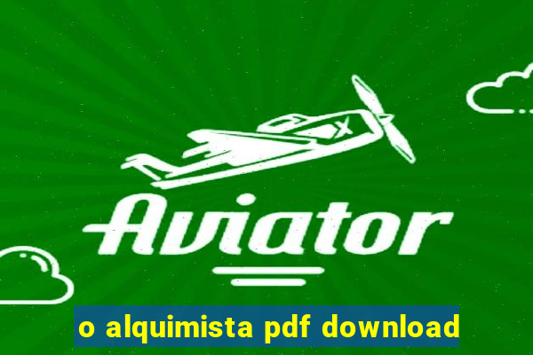 o alquimista pdf download