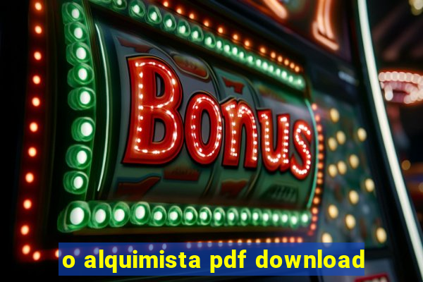 o alquimista pdf download