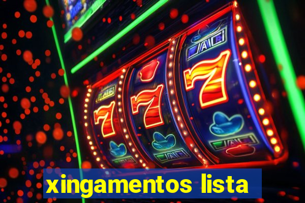 xingamentos lista