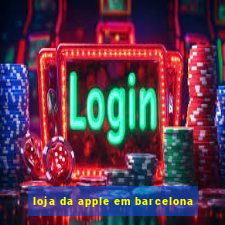 loja da apple em barcelona