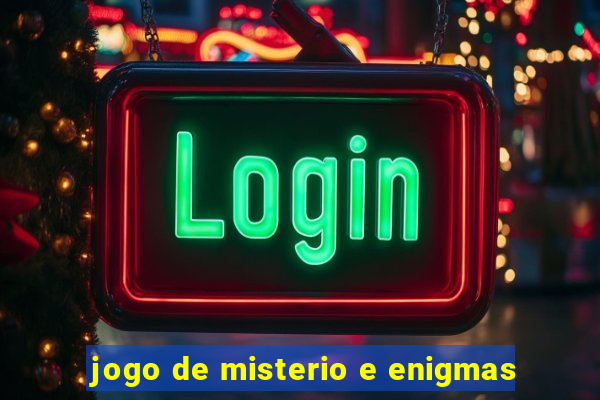 jogo de misterio e enigmas