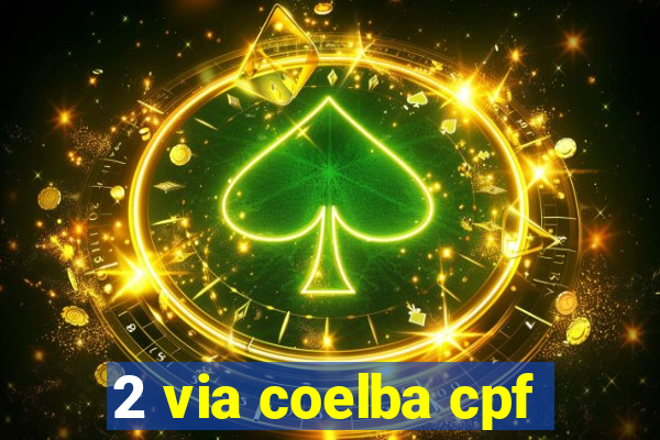 2 via coelba cpf