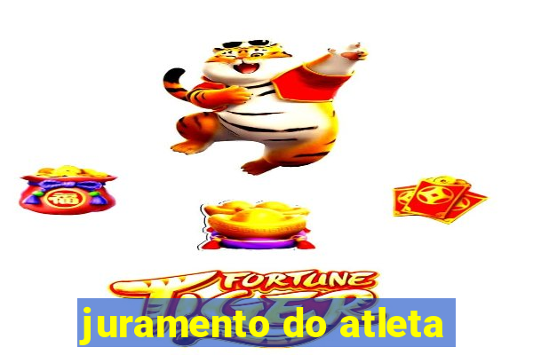 juramento do atleta