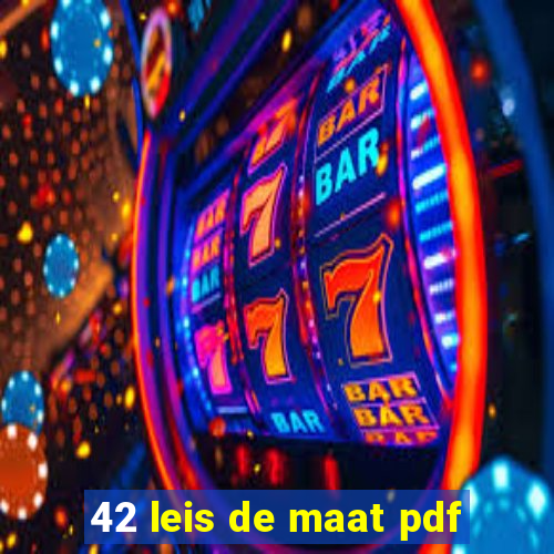 42 leis de maat pdf