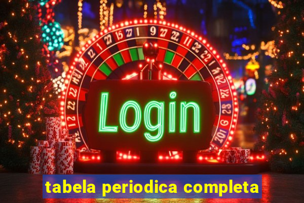 tabela periodica completa