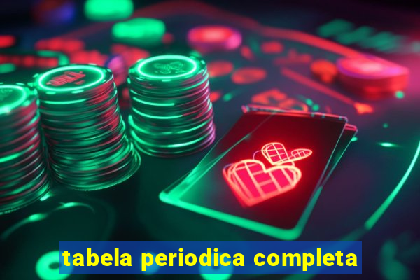 tabela periodica completa