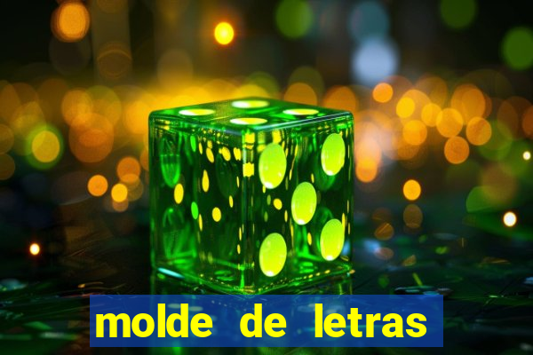 molde de letras feliz natal para imprimir