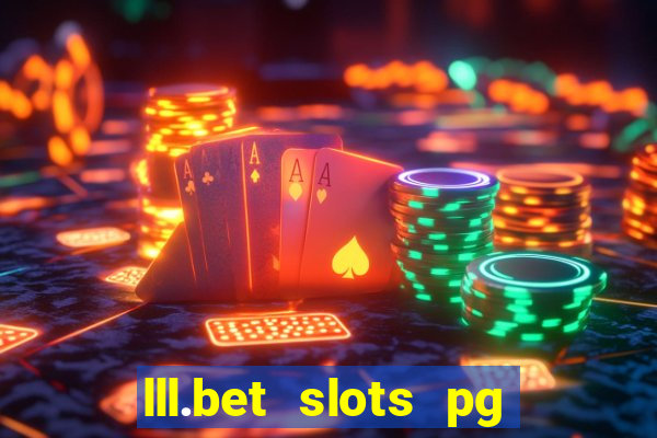 lll.bet slots pg online games