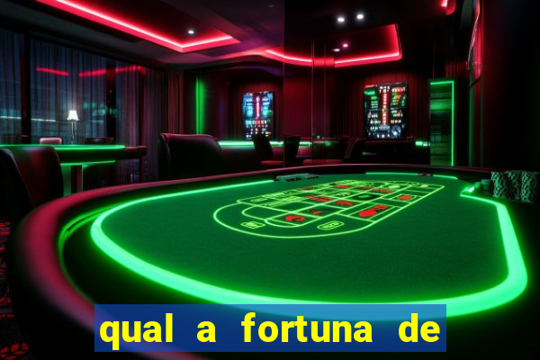 qual a fortuna de mari maria