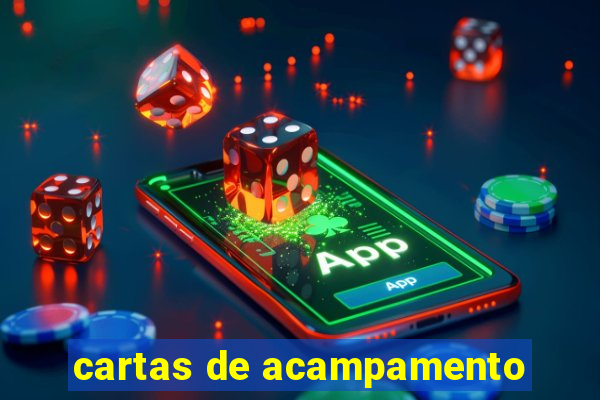 cartas de acampamento