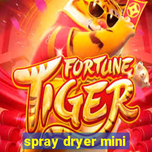 spray dryer mini