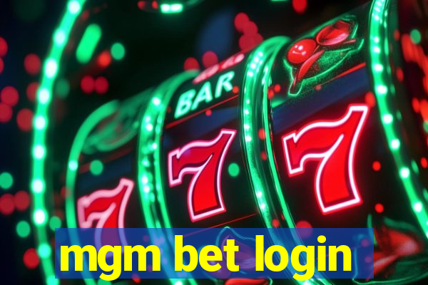 mgm bet login