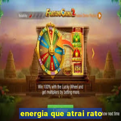 energia que atrai rato