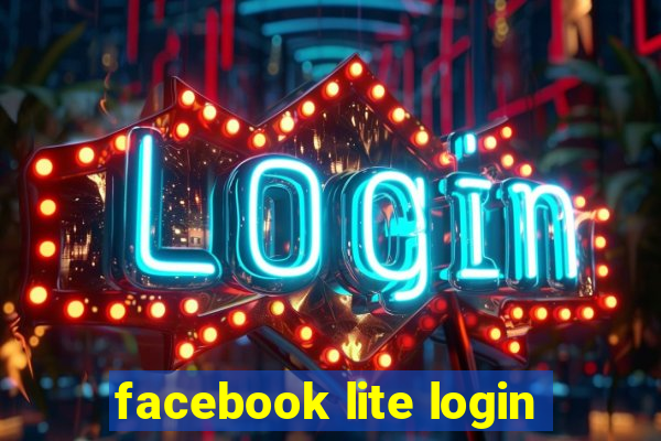 facebook lite login