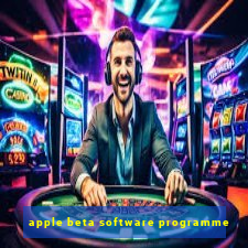 apple beta software programme