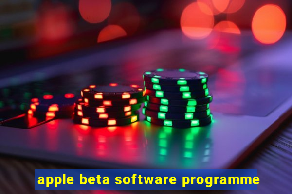 apple beta software programme