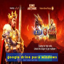 google drive para windows