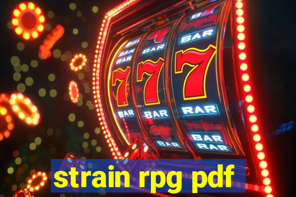 strain rpg pdf