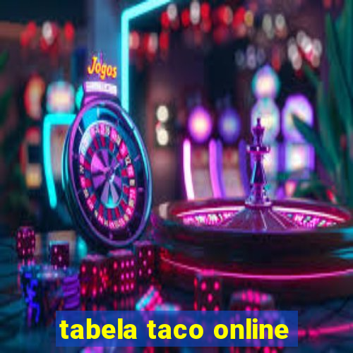 tabela taco online