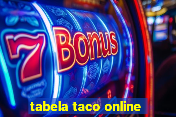 tabela taco online