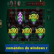 comandos do windows r