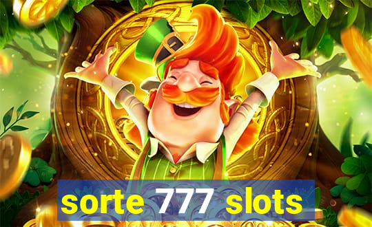 sorte 777 slots