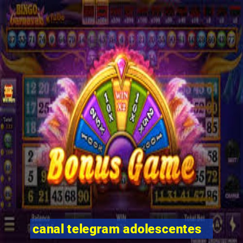 canal telegram adolescentes