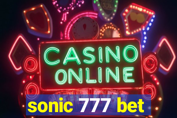 sonic 777 bet